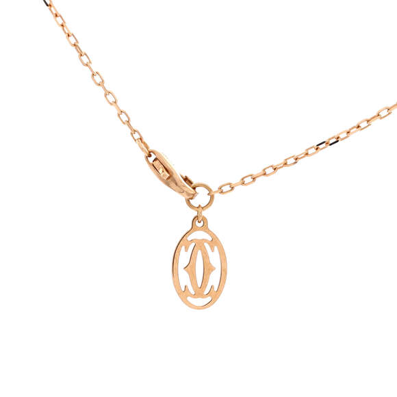Cartier Small Cartier D'Amour Pendant Necklace 18K Rose Gold with Diamond - Picture 4 of 4